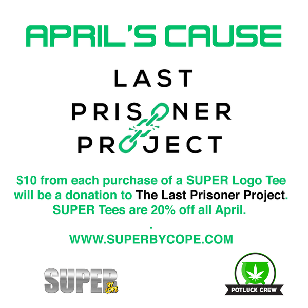 20% off Adult SUPER Tees + April's Cause