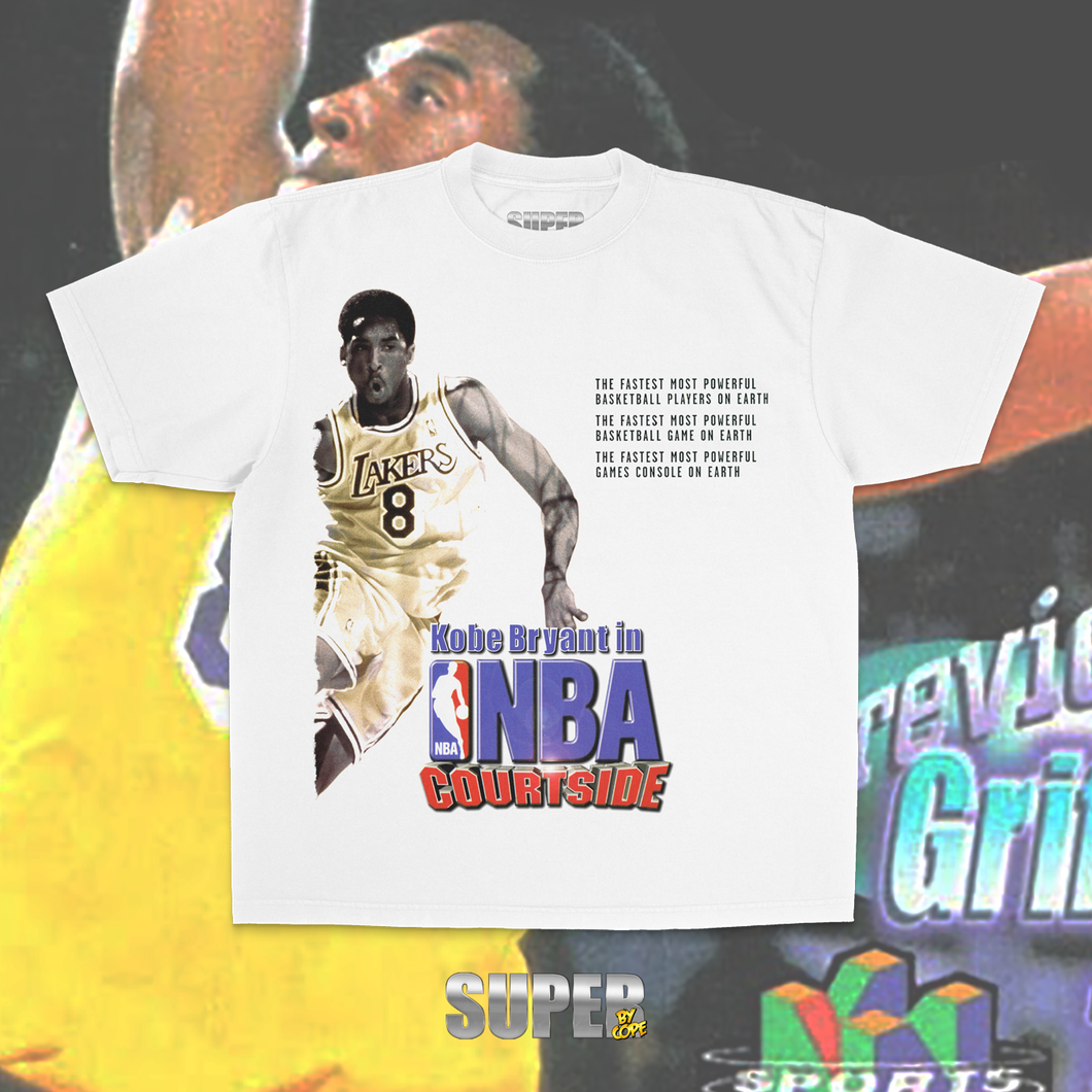 Mamba Courtside (White) Oversized Tee
