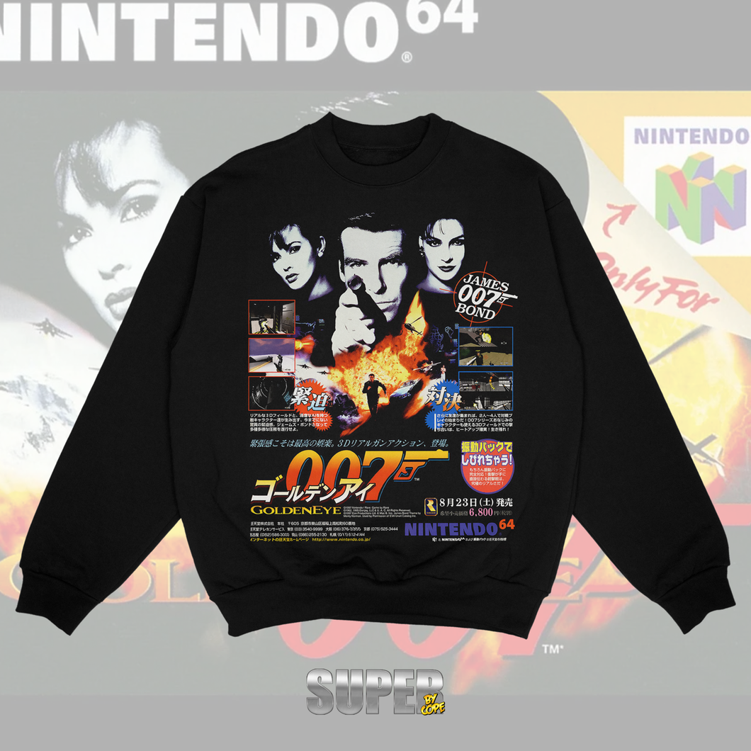 Tomorrow Never Died Oversized Sweatshirt
