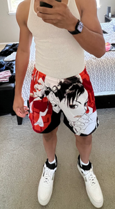 Gigas Green Mesh Shorts